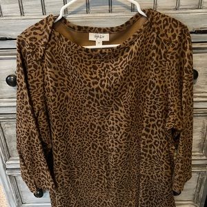 Women’s Animal Print Shirt
